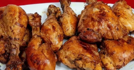 Frango Frito na Cebola Muito Saboroso