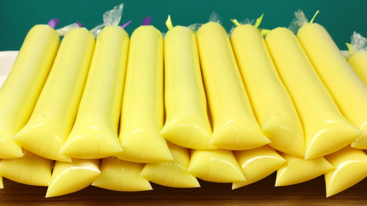 Geladinho Cremoso de Milho Verde