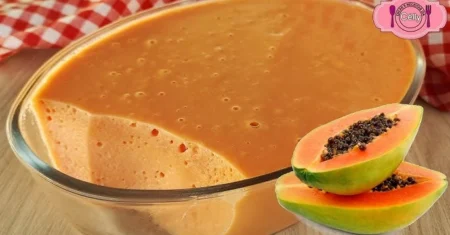 Mousse de Mamão Maduro