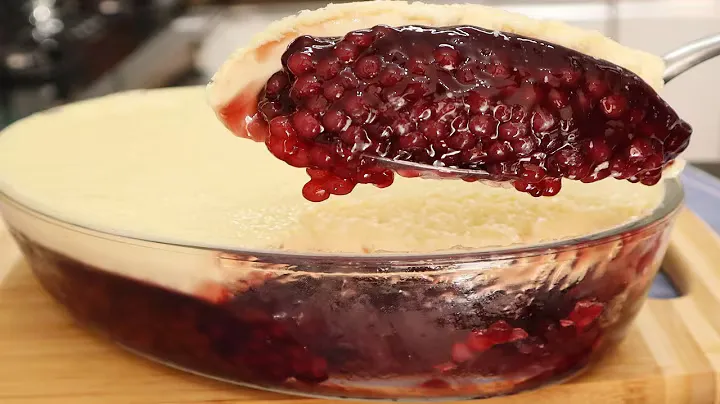 Sagu de Vinho com Creme