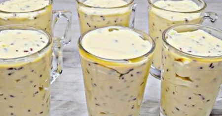 Sobremesa que é só Bater no Liquidificador