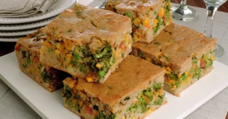 Torta De Legumes Fit: Nutritiva e Saborosa para o Seu Café da Manhã