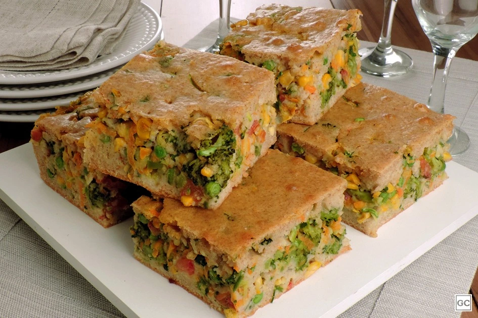 Torta De Legumes Fit